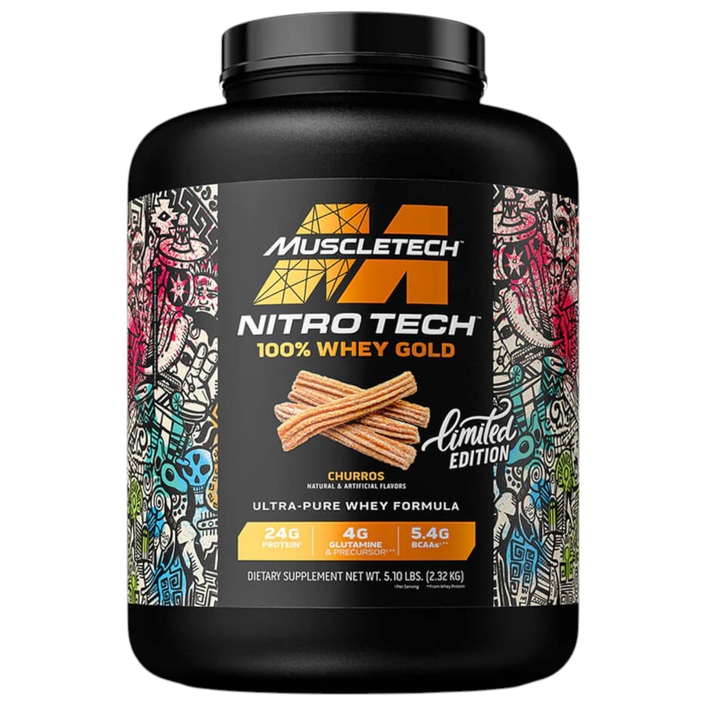 Muscletech Nitro Tech 100% Whey Gold 5 Lbs
