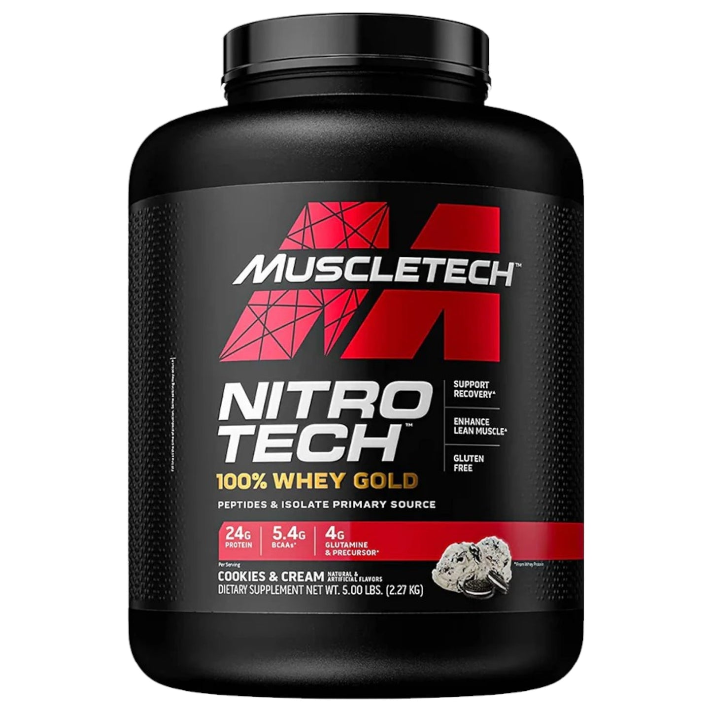 Muscletech Nitro Tech 100% Whey Gold 5 Lbs