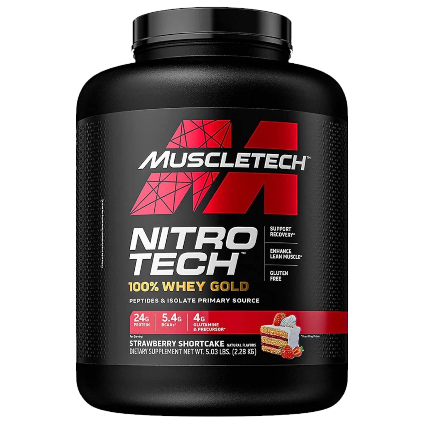 Muscletech Nitro Tech 100% Whey Gold 5 Lbs