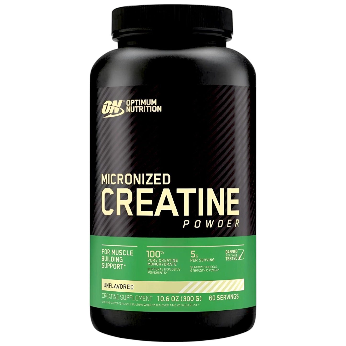 On Micronized Creatine Powder 300 Gramos 60 Servicios