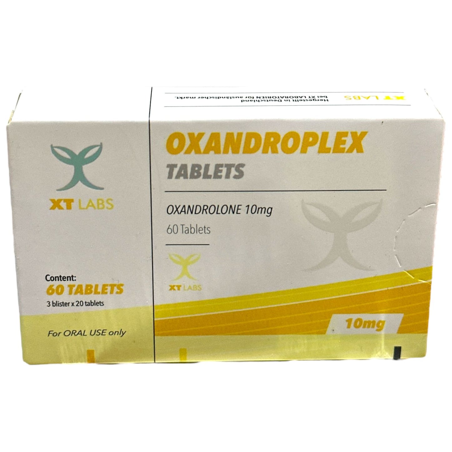Xt Labs Oxandroplex (Oxandrolona) 10 Mg 60 Tabletas