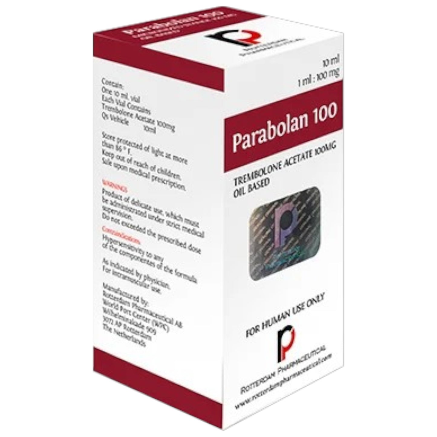 Rotterdam Parabolan 100 (Trenbolone Acetate 100 Mg) 10 Ml