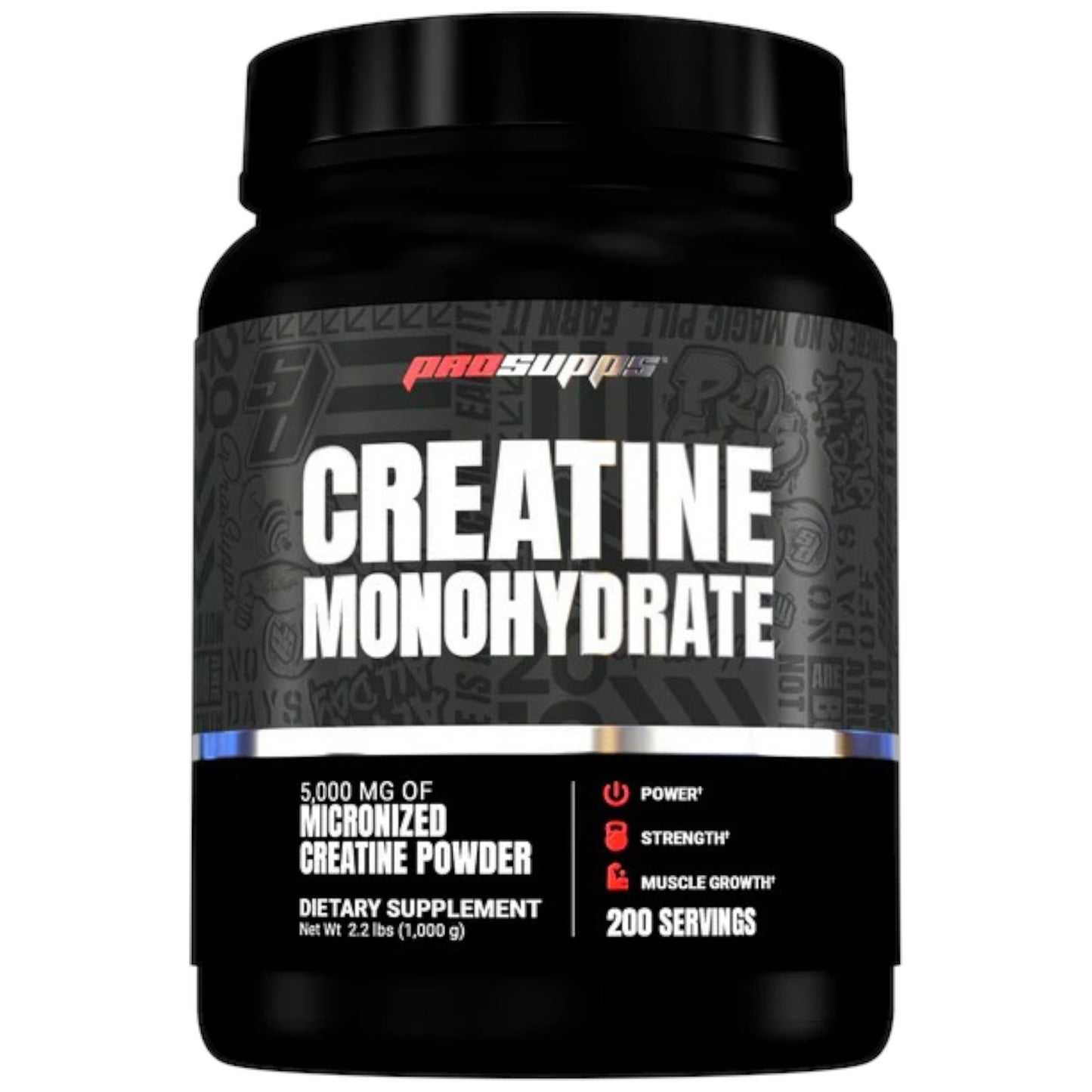 Prosupps Creatine Monohydrate 1 Kg 200 Servicios