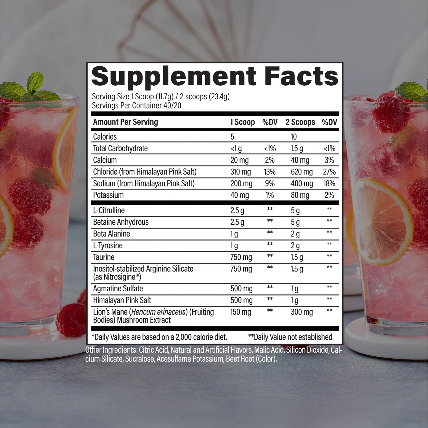 Raw Nutrition Pump Non-Stim 40 Servicios