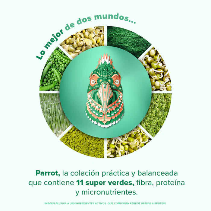 Birdman Parrot Greens & Protein 30 Servicios