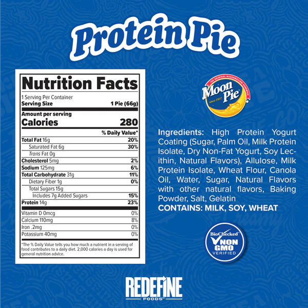 Redefine Foods Moon Pie Protein 66 Gramos