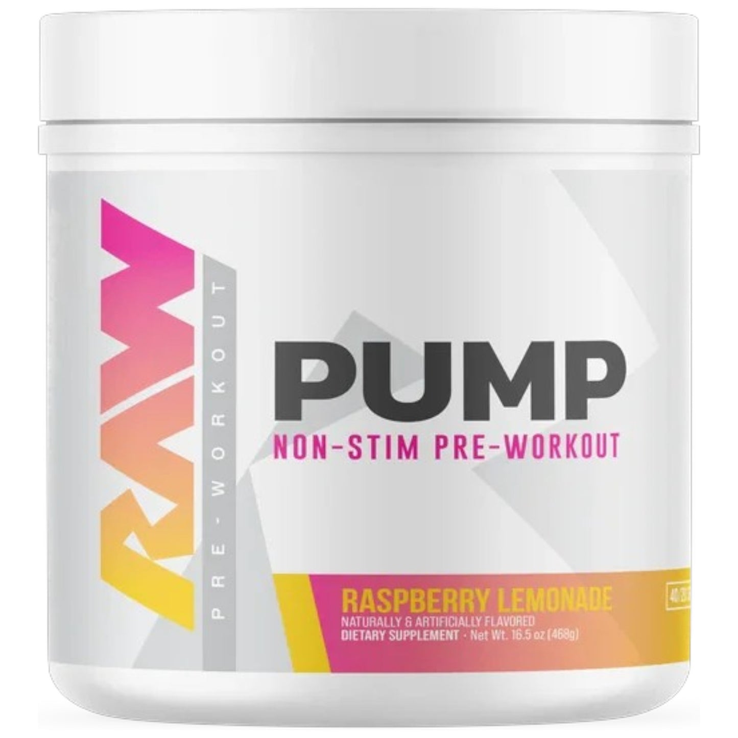 Raw Nutrition Pump Non-Stim 40 Servicios