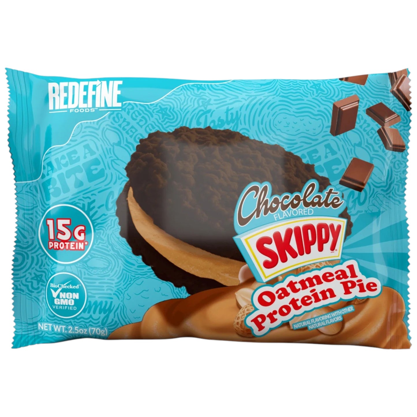 Redefine Foods Oatmeal Protein Pie 76 Gramos