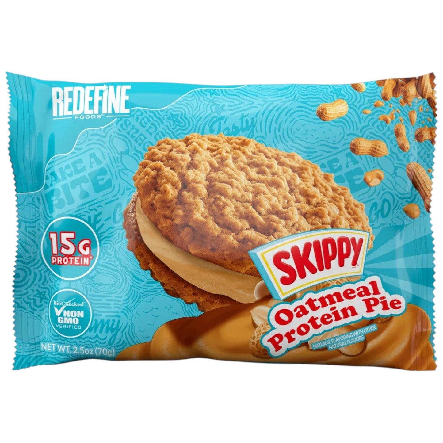 Redefine Foods Oatmeal Protein Pie 76 Gramos
