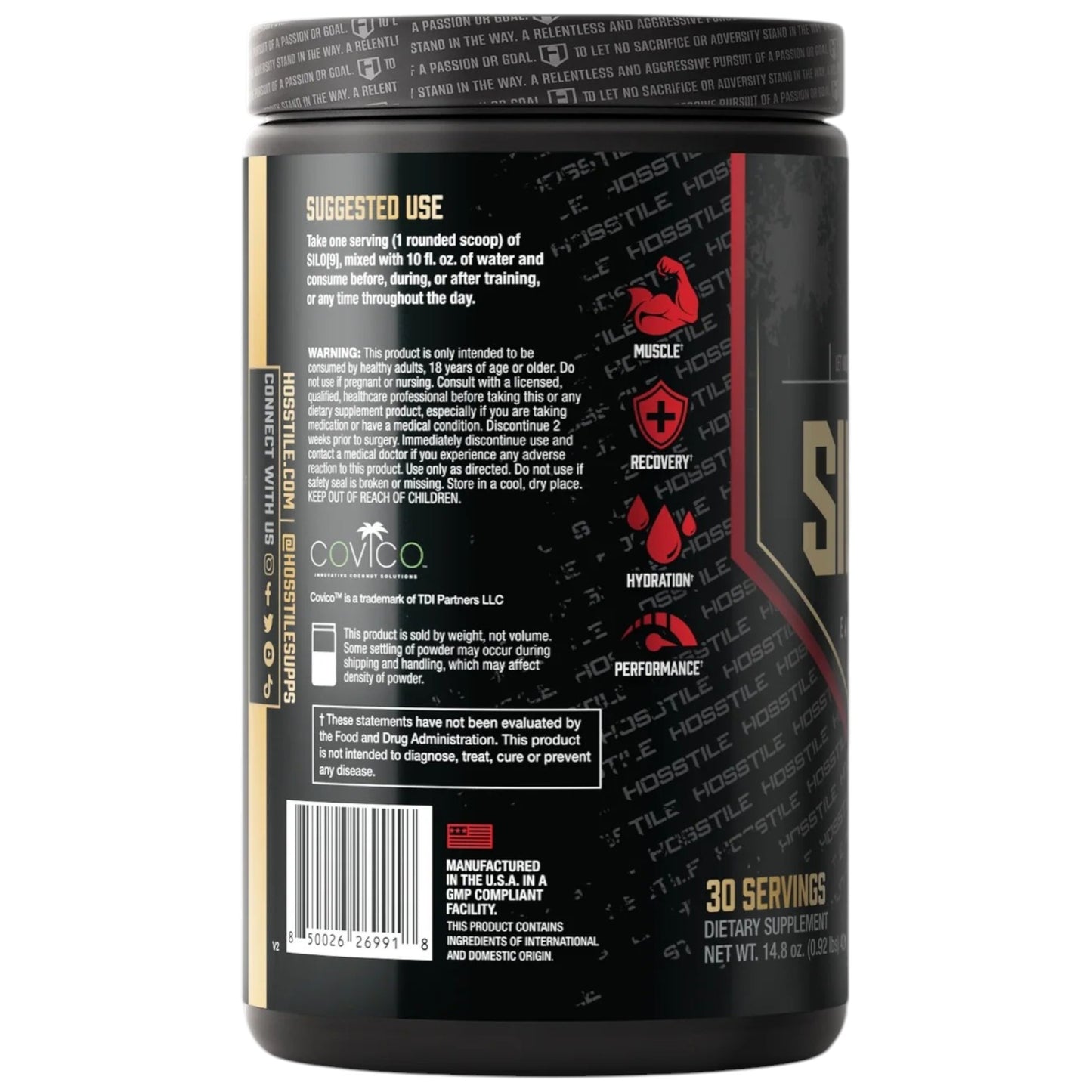 Hosstile Silo (9) Eaas + Hydration 30 Servicios