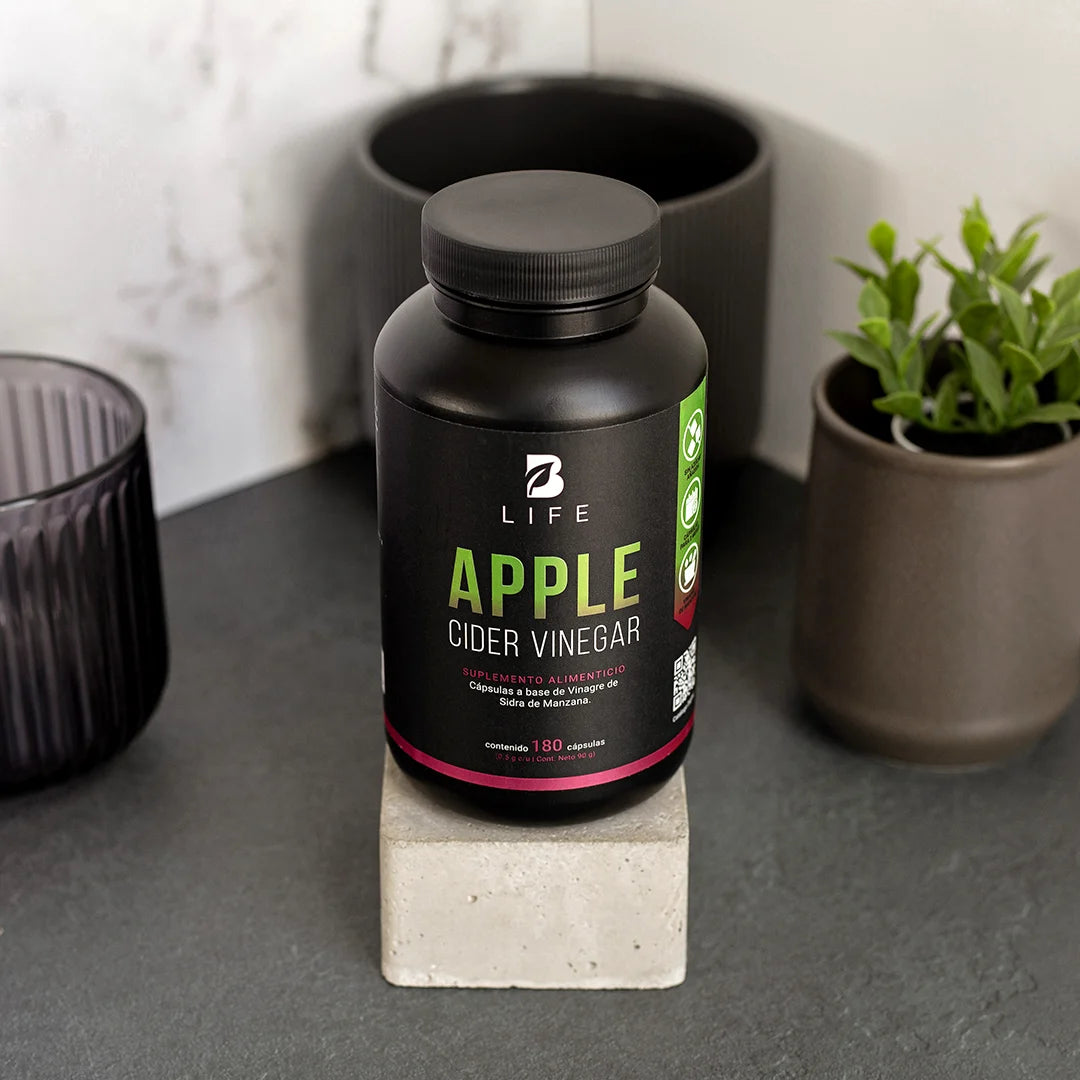B Life Apple Cider Vinegar | Vinagre de Sidra de Manzana 180 Capsulas