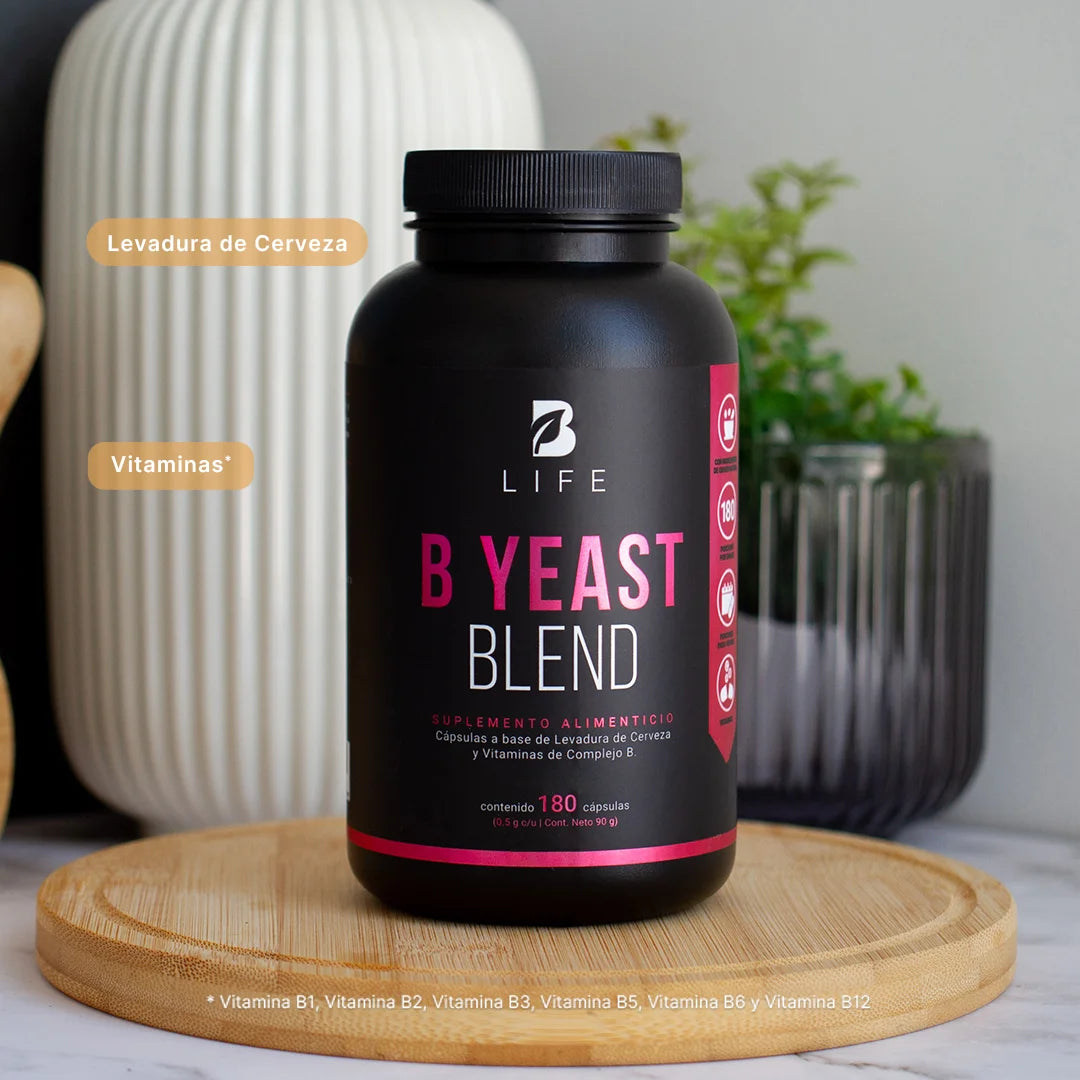 B Life B Yeast Blend | Complejo B 180 Capsulas