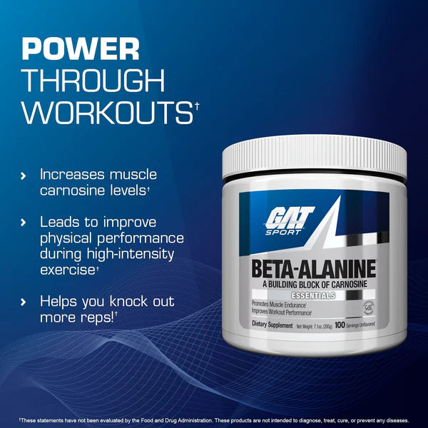 Gat Sport Beta Alanine 100 Servicios