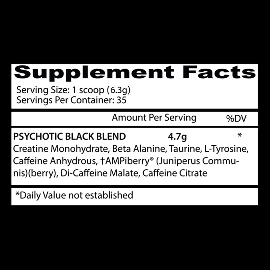 Insane Labz Psychotic Black 35 Servicios