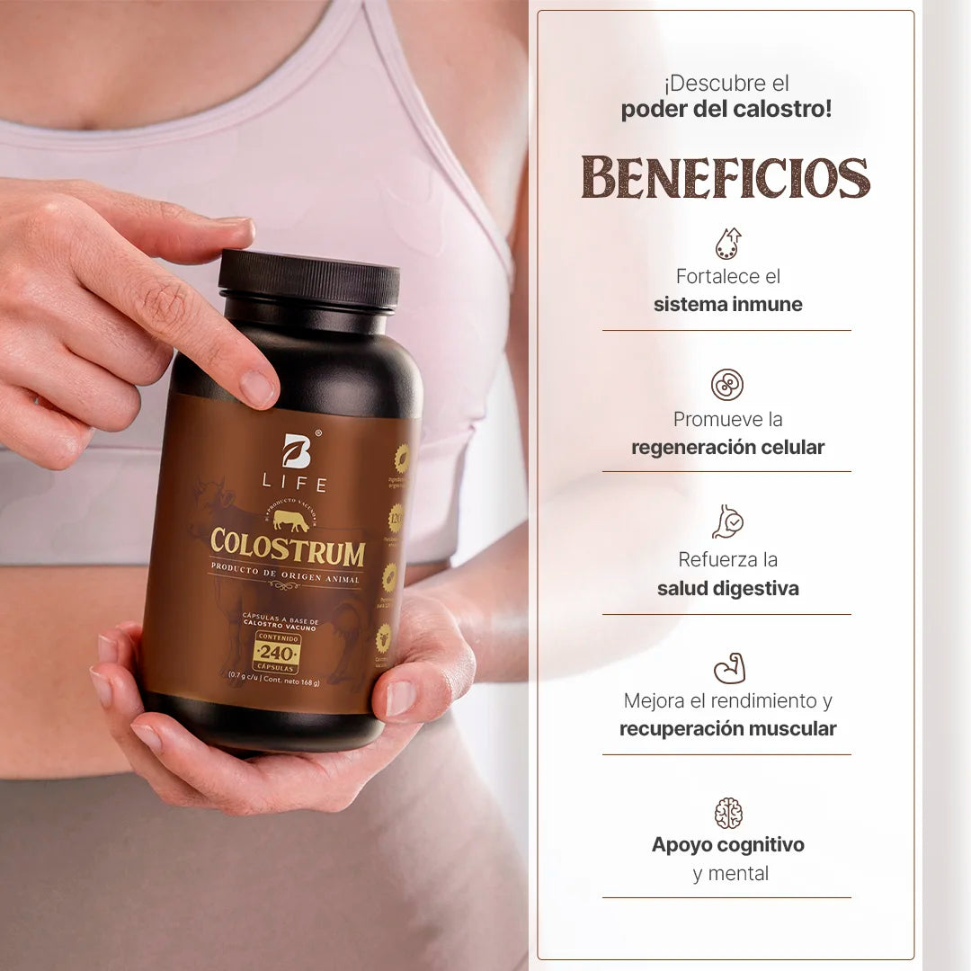 B Life Colostrum 240 Capsulas