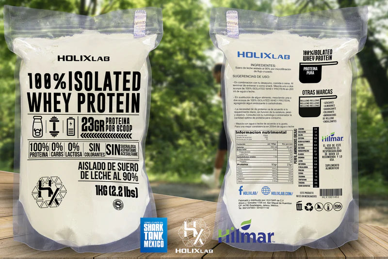 Holix Lab 100% Isolated Whey Protein 1 Kg