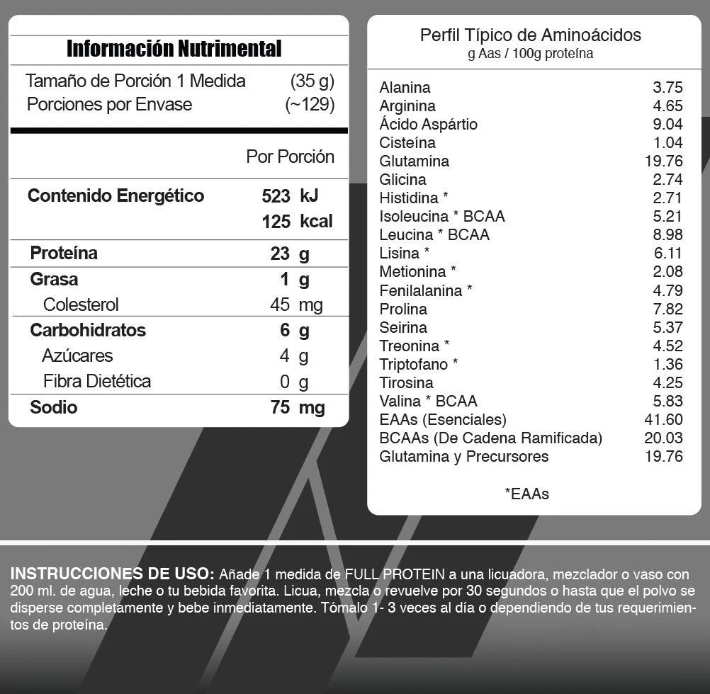 Meta Nutrition Full Protein 10 Lbs