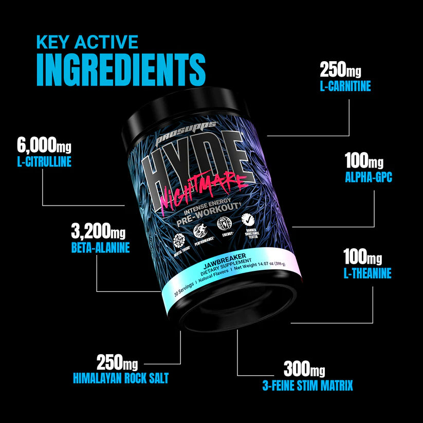 Prosupps Hyde Nightmare 30 Servicios