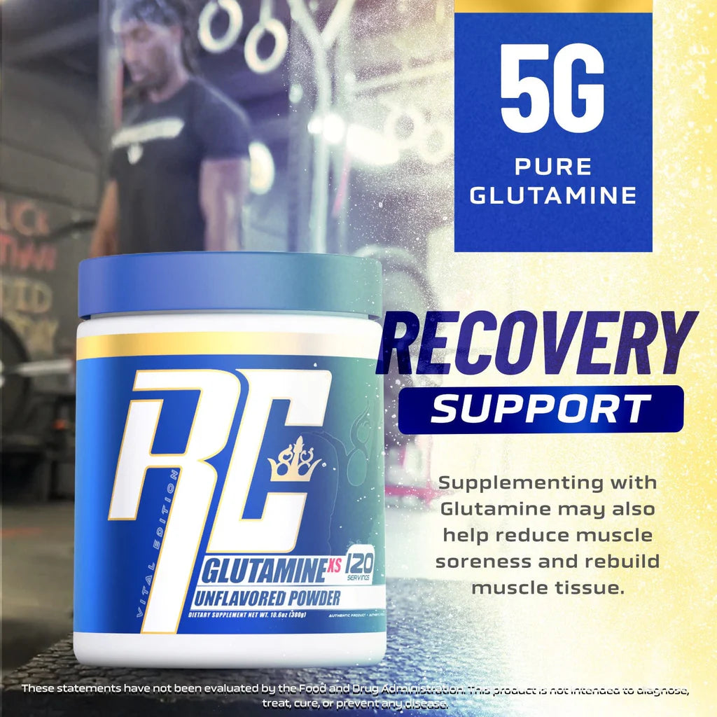 Ronnie Coleman Glutamine Xs 300 Gramos 120 Servicios