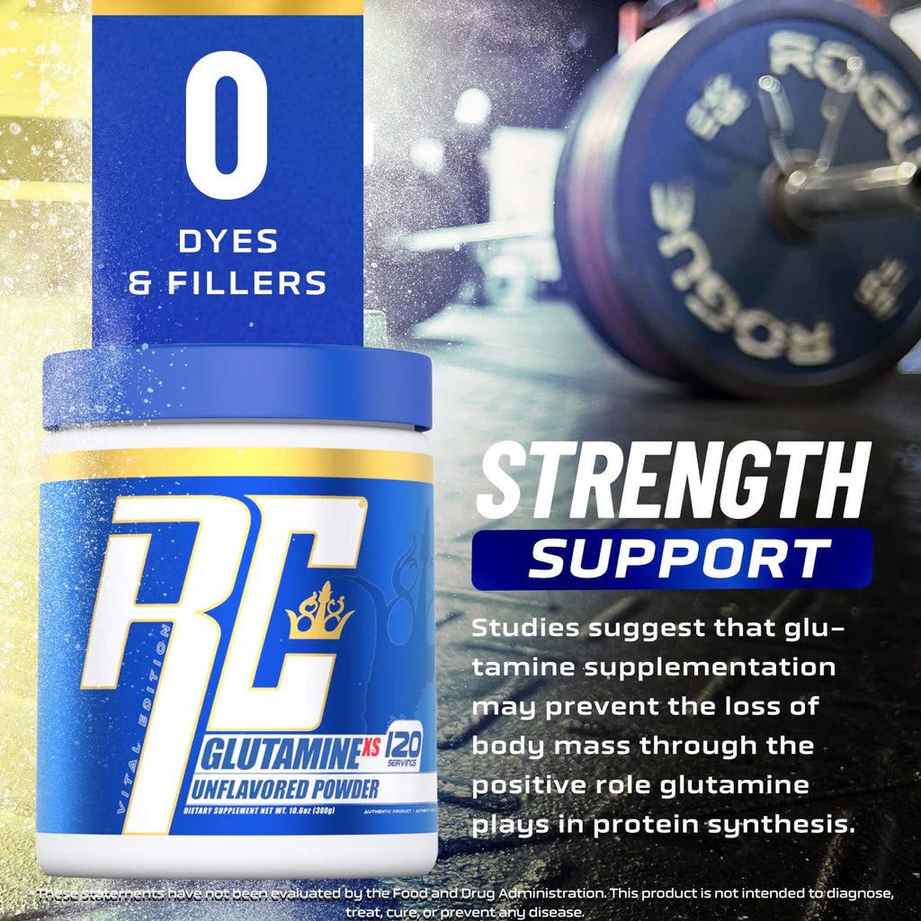 Ronnie Coleman Glutamine Xs 300 Gramos 120 Servicios