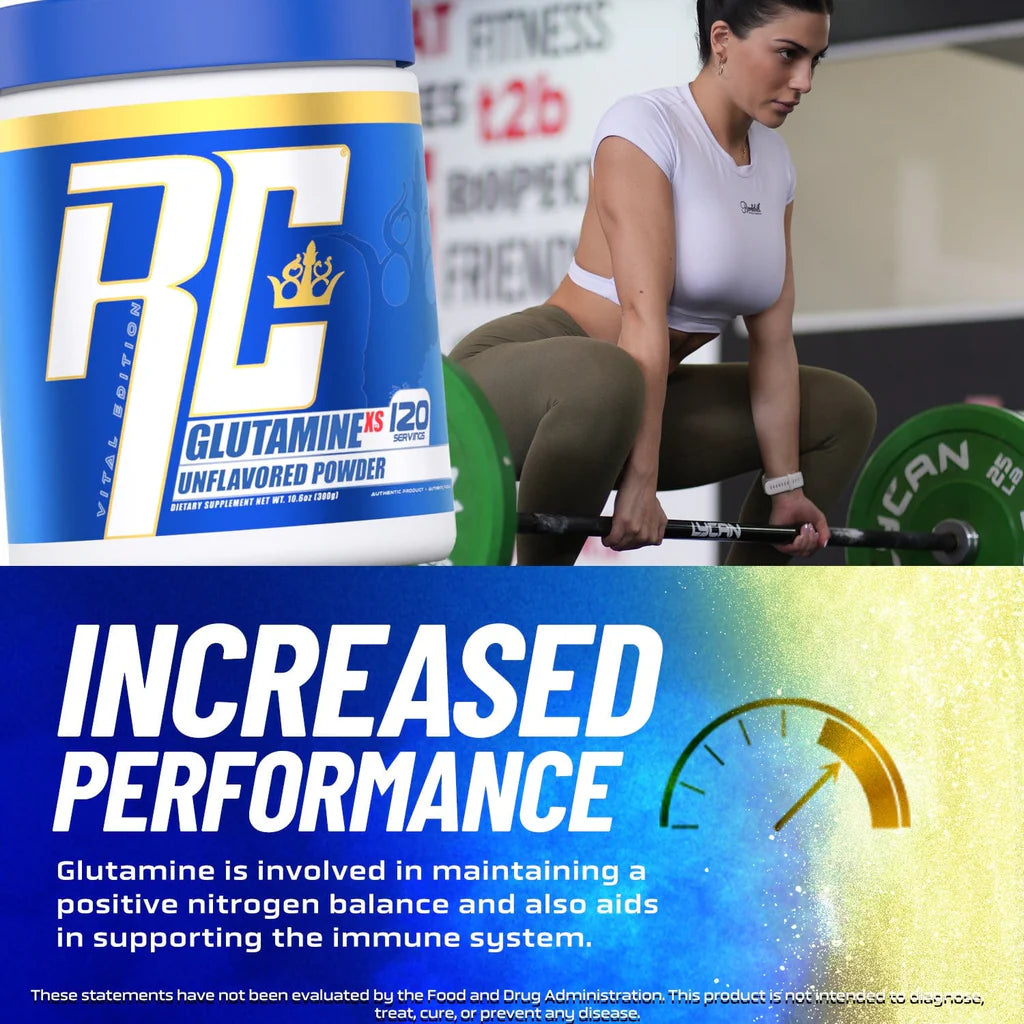 Ronnie Coleman Glutamine Xs 300 Gramos 120 Servicios