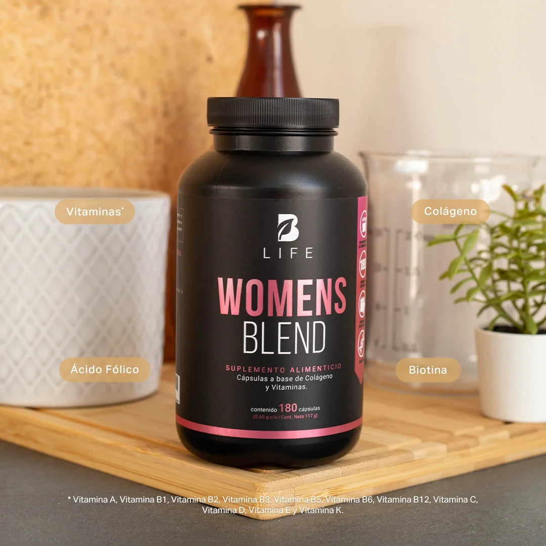 B Life Womens Blend 180 Capsulas