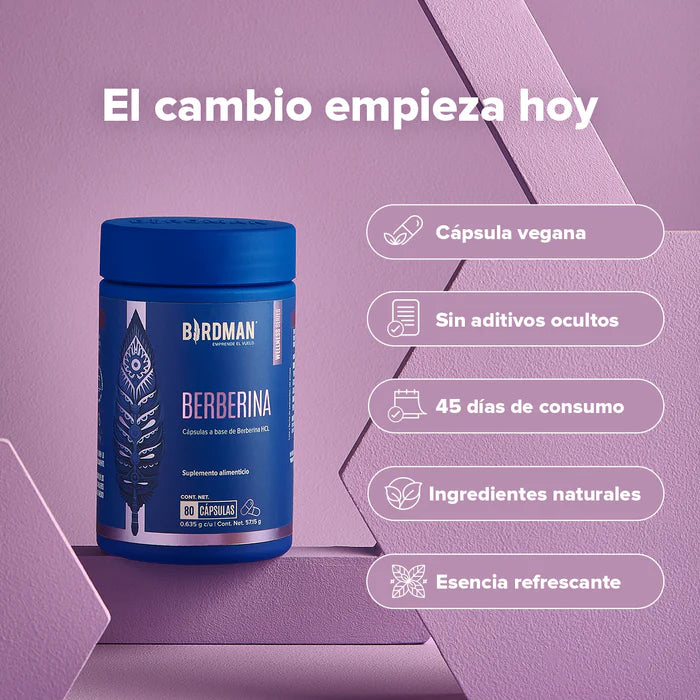Birdman Berberina Hcl 90 Capsulas