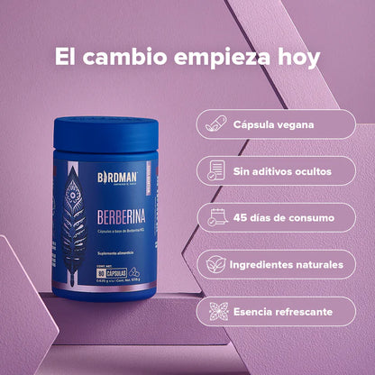 Birdman Berberina Hcl 90 Capsulas