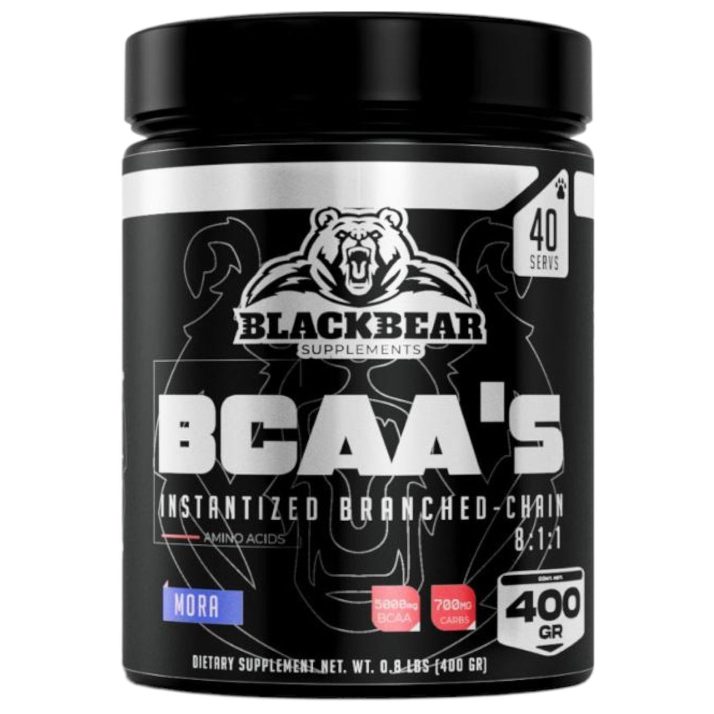 Black Bear Bcaa's 8:1:1 40 Servicios