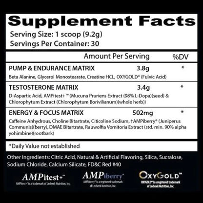 Insane Labz Psychotic Test 30 Servicios