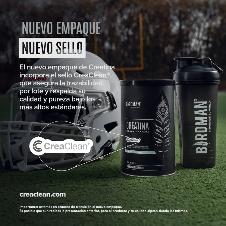 Birdman Creatina Monohidratada 450 Gramos 90 Servicios