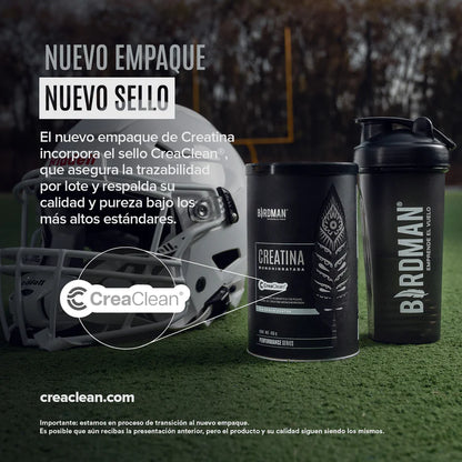 Birdman Creatina Monohidratada 450 Gramos 90 Servicios