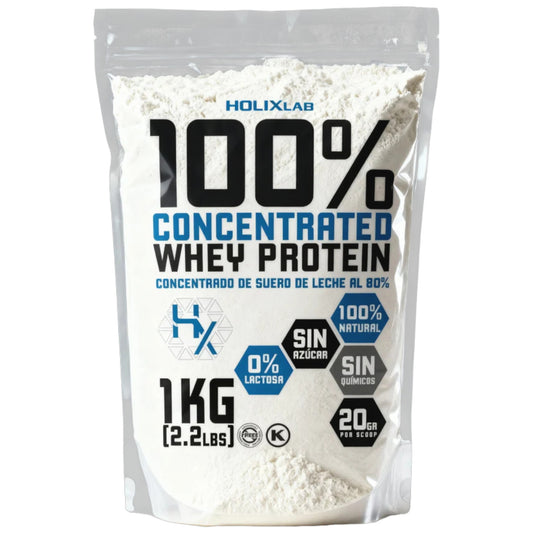Holix Lab 100% Concentrated Whey Protein 2.2 Lbs