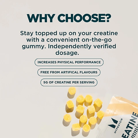 MyProtein Creatine Gummies 90 Gummies 18 Servicios