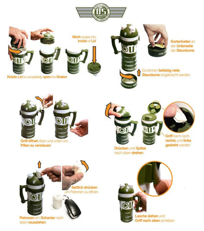 Us Shaker Militar 700 Ml