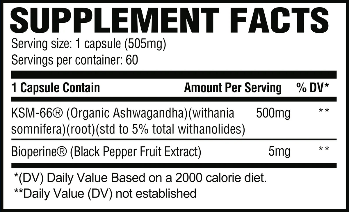 Revive Ksm-66 Ashwagandha 60 Capsulas