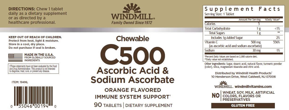 Windmill C-500 90 Tabletas