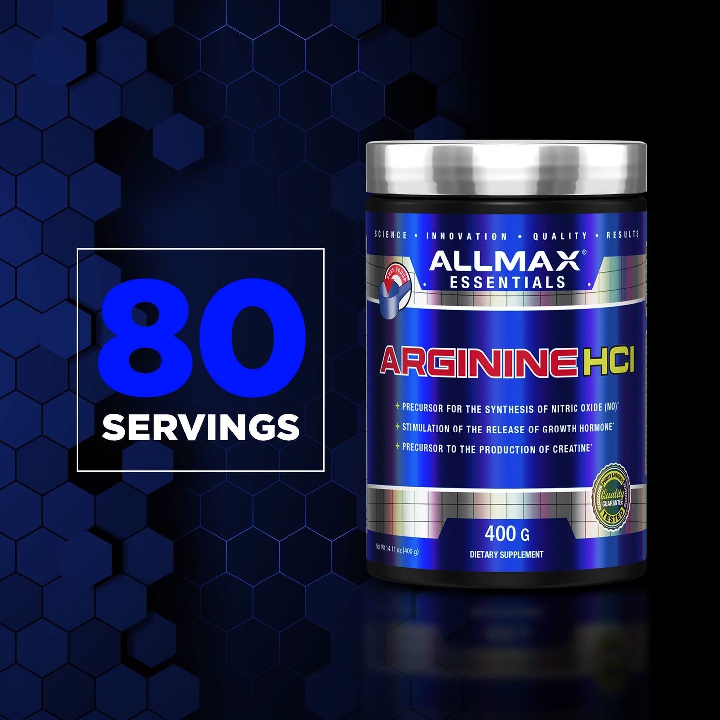 Allmax Arginine Hci 80 Servicios