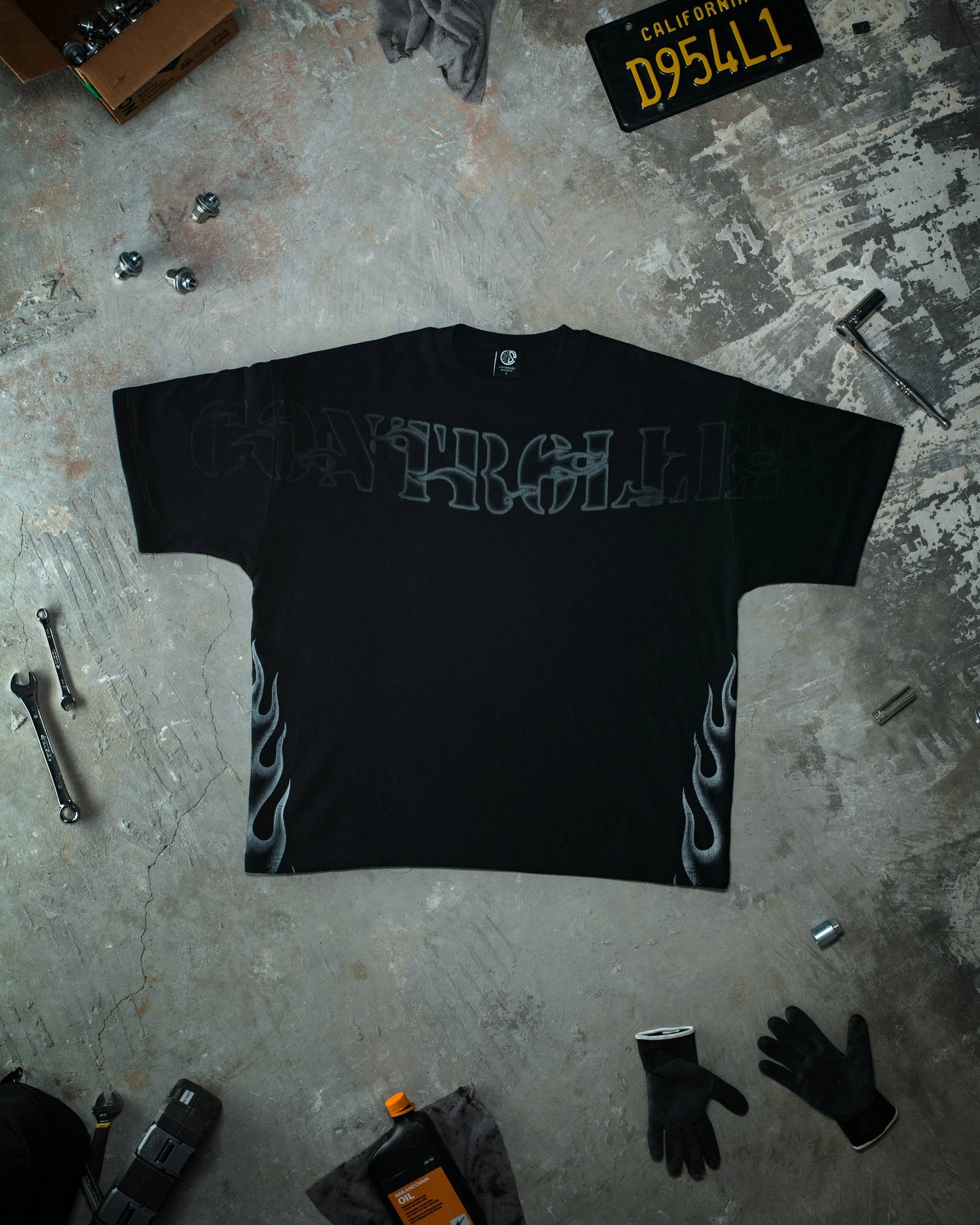 Controlled Insanity Silver Gradient Pump Cover