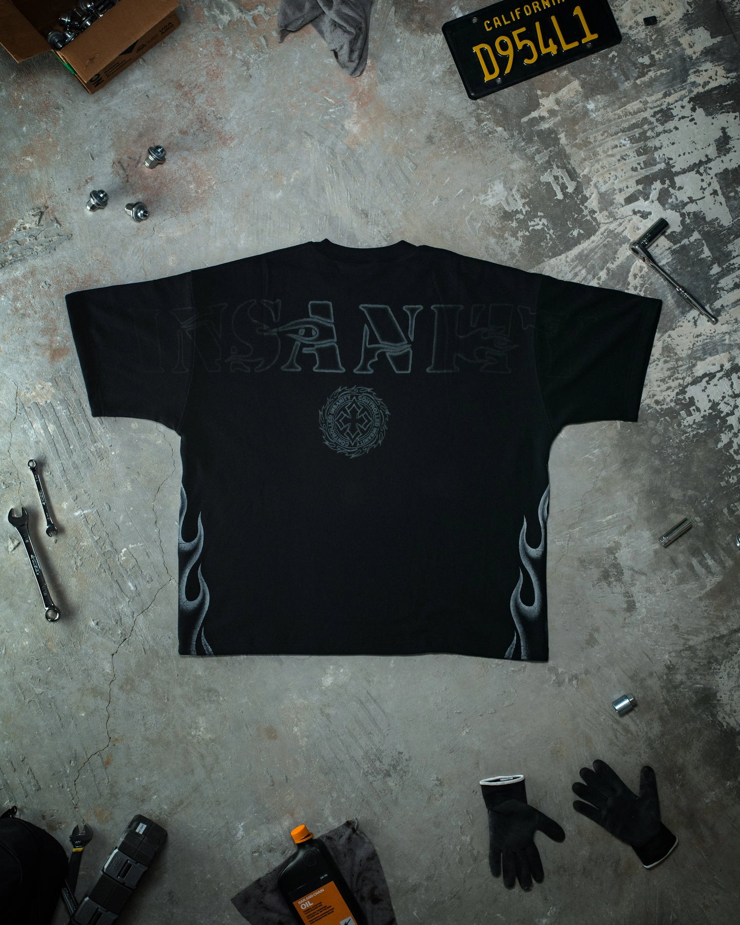Controlled Insanity Silver Gradient Pump Cover