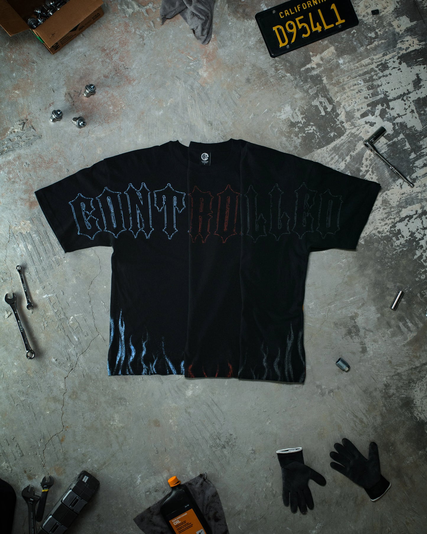 Controlled Insanity Supercharged Lightweight Tee 3 Pack