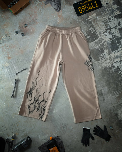 Controlled Insanity Ghost Sweatpants Beige