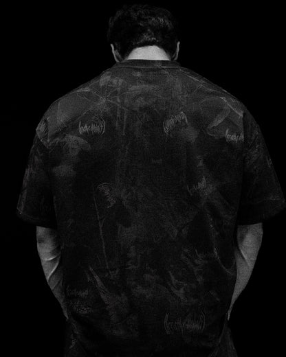 Breathedivinity Oversized T-Shirt Nightshade Camo