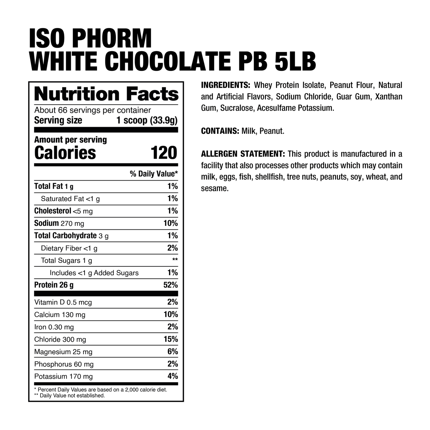Dragon Pharma Iso Phorm 5 Lbs
