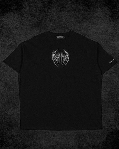 Breathedivinity Oversized T-Shirt Eclipse Void Black