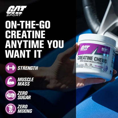 Gat Sport Creatine Chews 120 Tabletas 30 Servicios