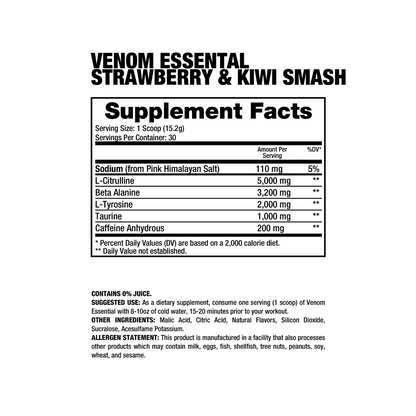 Dragon Pharma Venom Essential 30 Servicios