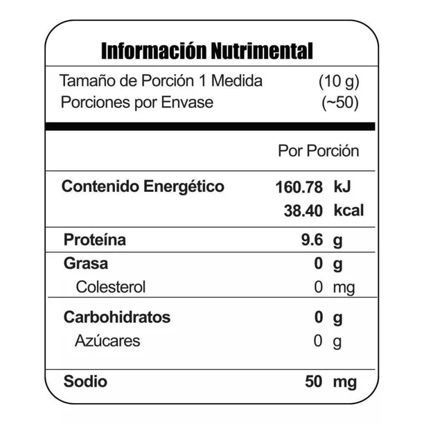 Meta Nutrition Colageno Hidrolizado 50 Servicios
