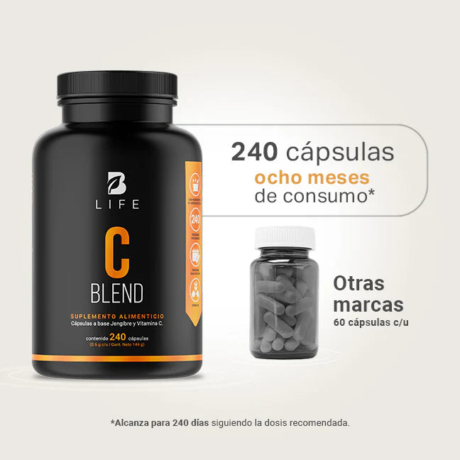 B Life C Blend 240 Capsulas