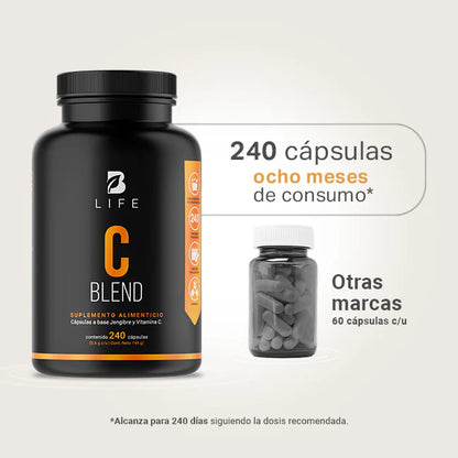 B Life C Blend 240 Capsulas